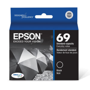 Genuine Epson T069120 (T0691) Black Ink Cartridge
