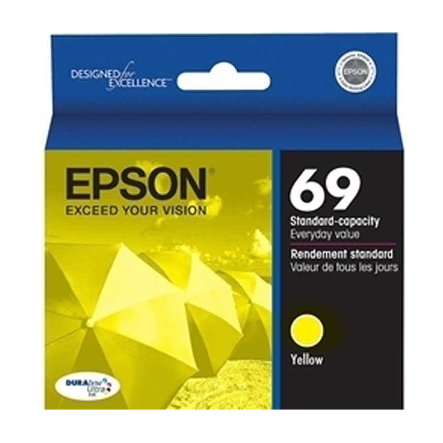 Genuine Epson T069420 (T0694) Yellow Ink Cartridge