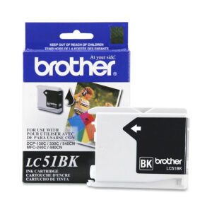 Genuine OEM Brother LC51BK Black Ink Cartridge