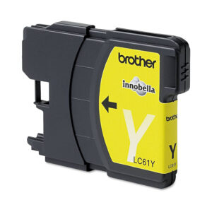Genuine OEM Brother LC61Y Yellow Ink Cartridge