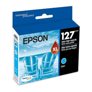 Genuine OEM Epson T127220 (T1272) Extra High Capacity Cyan Ink Cartridge