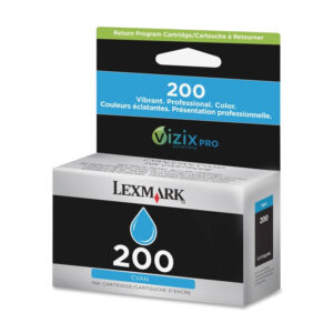 Genuine OEM Lexmark 14L0086 (200) Cyan Ink Cartridge