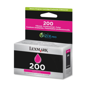 Genuine OEM Lexmark 14L0087 (200) Magenta Ink Cartridge