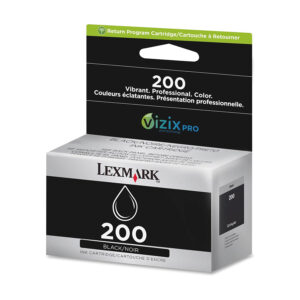 Genuine OEM Lexmark 14L0173 (200) Black Ink Cartridge