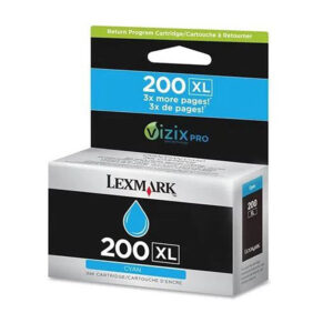 Genuine OEM Lexmark 14L0175 (200XL) High-Yield Cyan Ink Cartridge
