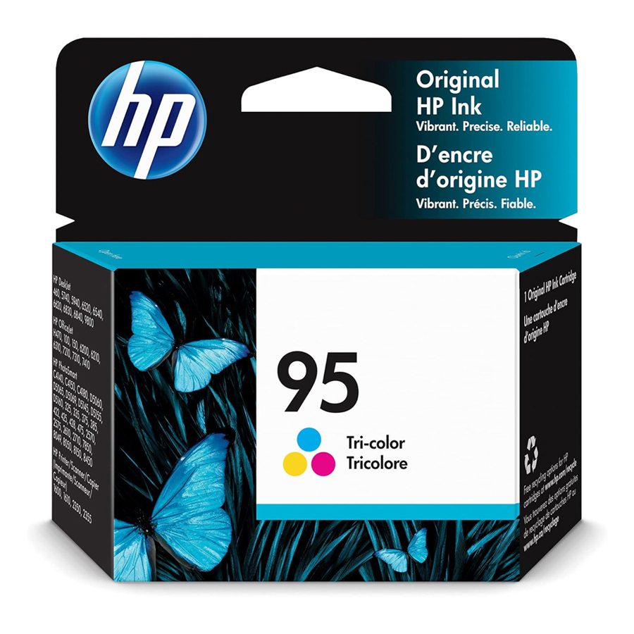 HP 95 Tri-Color Original Ink Cartridge - C8766WN