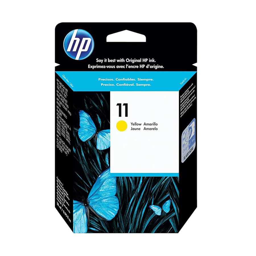 HP C4838A (HP 11) High-Yield Yellow Original Ink Cartridge