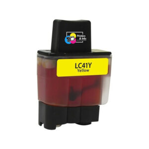 Remanufactured Brother LC41Y Yellow Ink Cartridge