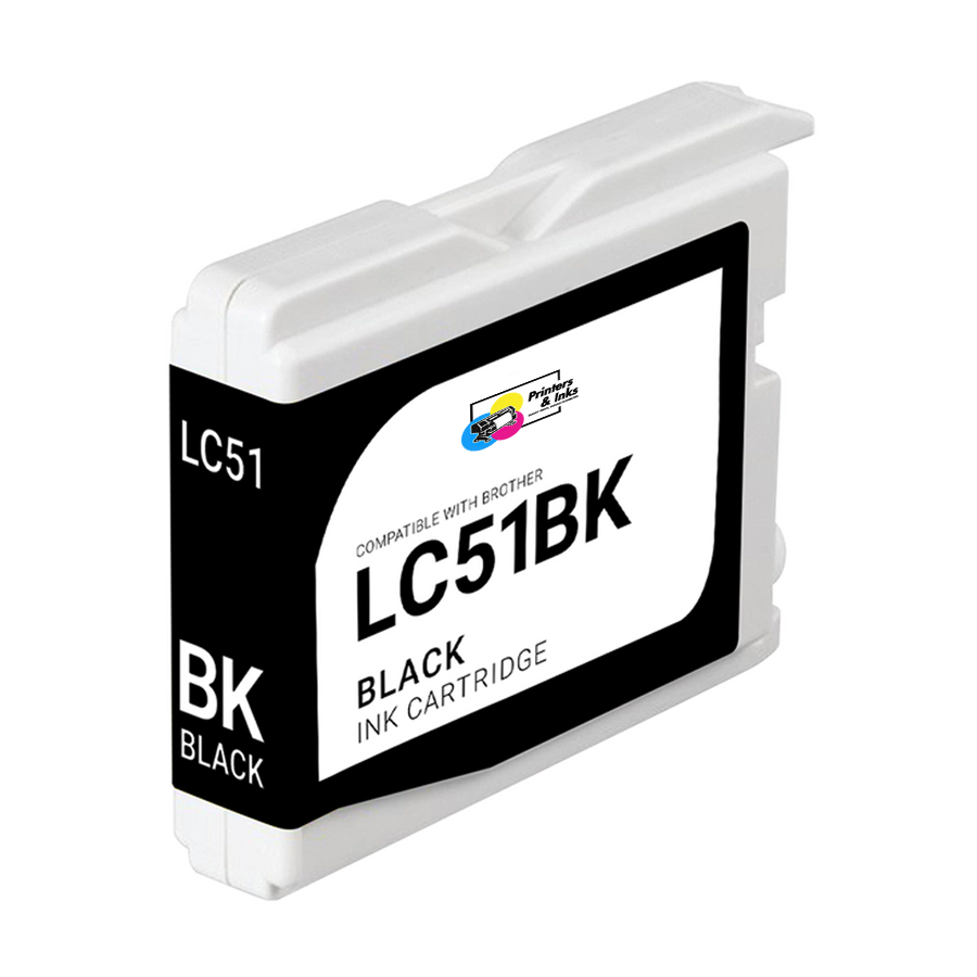 Remanufactured Brother LC51BK Black Ink Cartridge