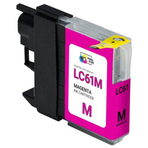 Remanufactured Brother LC61M Magenta Ink Cartridge