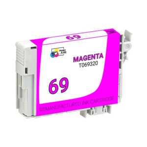 Remanufactured Epson T069320 (T0693) Magenta Ink Cartridge