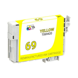 Remanufactured Epson T069420 (T0694) Yellow Ink Cartridge