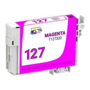 Remanufactured Epson T127320 (T1273) Magenta Ink Cartridge High-Quality Replacement