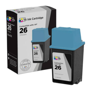 Remanufactured HP 26 Black Ink Cartridge - 51626A