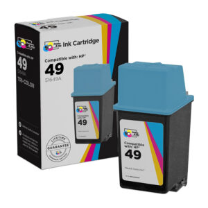 Remanufactured HP 49 Tri-Color Ink Cartridge - 51649A