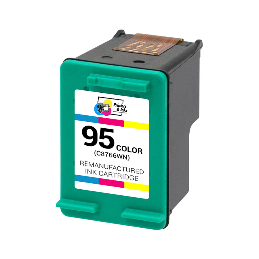 Remanufactured HP 95 Tri-Color Ink Cartridge - C8766WN