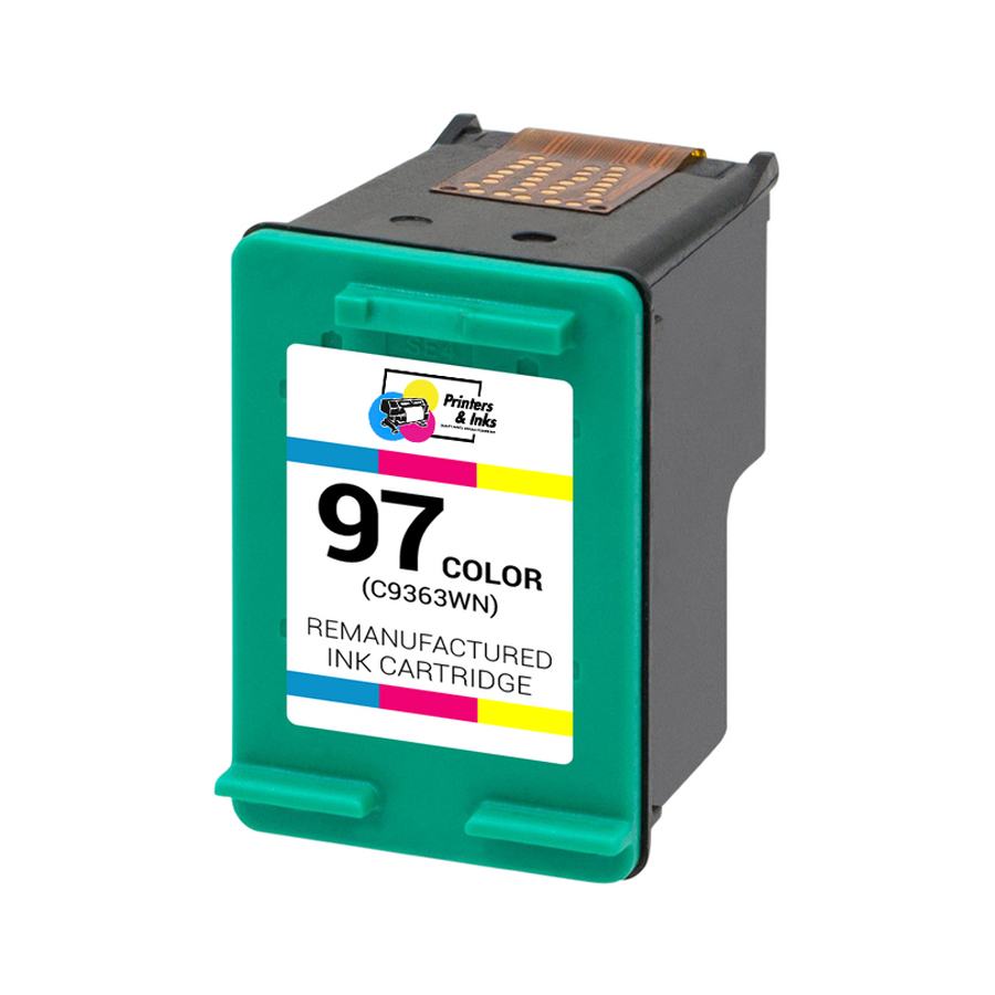 Remanufactured HP 97 Tri-Color Ink Cartridge - C9363WN