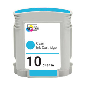 Remanufactured Ink Cartridge for (HP 10) C4841A Cyan