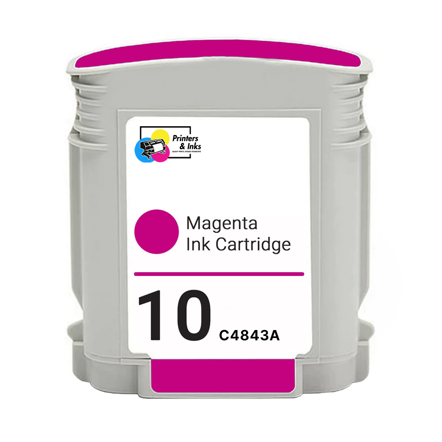 Remanufactured Ink Cartridge for (HP 10) C4843A Magenta