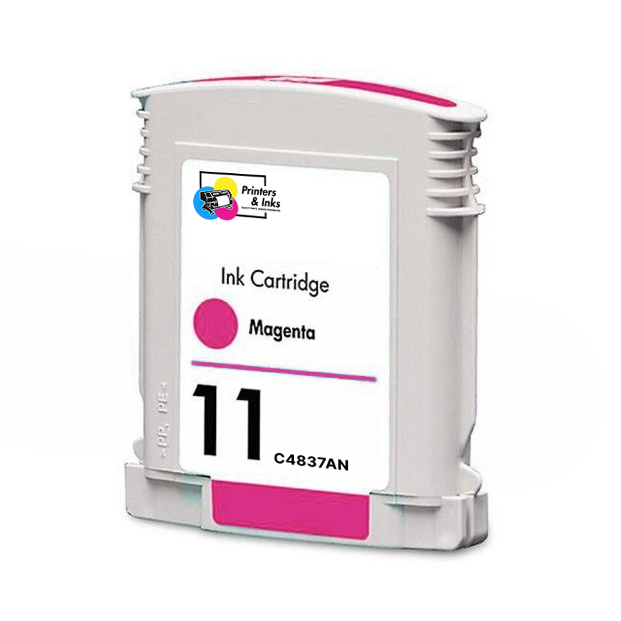Remanufactured Ink Cartridge for (HP 11) C4837AN Magenta