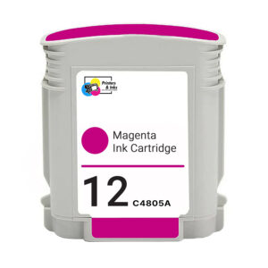 Remanufactured Ink Cartridge for (HP 12) C4805A Magenta