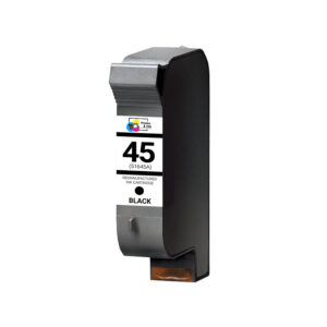 Remanufactured for HP 45 (51645A) Black Ink Cartridge