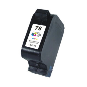 Remanufactured for HP 78 (C6578D) Tri-Color Ink Cartridge
