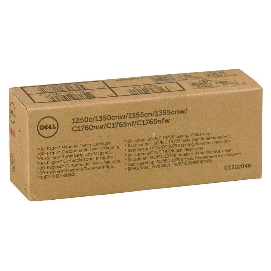 Original Dell MHT79 Magenta Toner Cartridge – 700 Page Yield