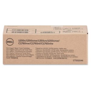 Original Dell XKP2P Black Toner Cartridge – 700 Page Yield