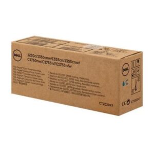 Original Dell YX24V Cyan Toner Cartridge – 700 Page Yield