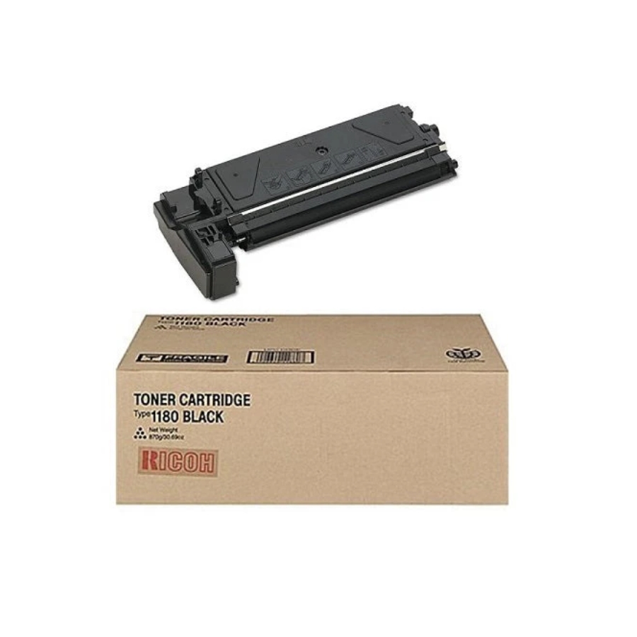 Original Ricoh 411880 Type 1180 Black OEM Toner Cartridge