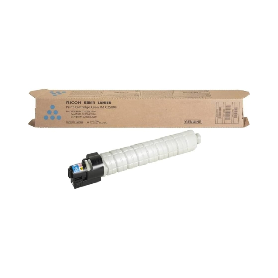 Original Ricoh 842310 High-Yield Cyan Toner Cartridge