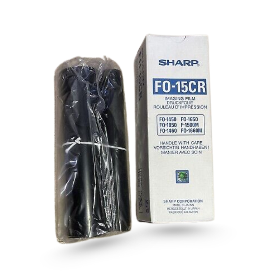 Original Sharp FO-15CR Black Thermal Fax Ribbon Roll