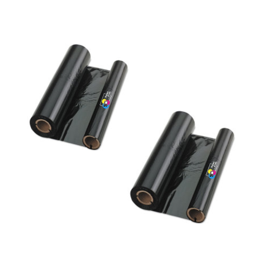 Remanufactured Sharp UX-5CR Black Thermal Fax Roll, 2-Pack