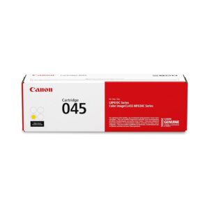 Canon Original 045 (1239C001) Yellow Laser Toner Cartridge