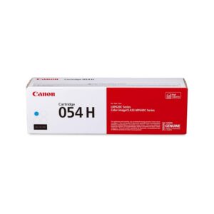 Canon Original 054H (3027C001) High Yield Cyan Toner Cartridge