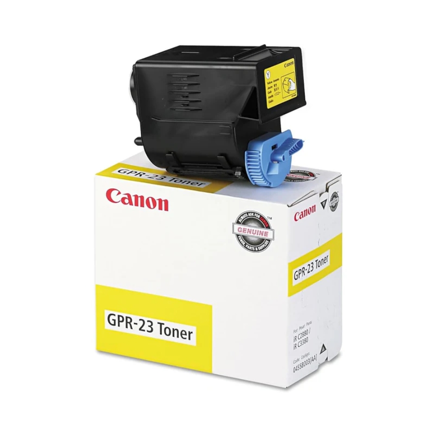 Original Canon GPR-23Y (0455B003AA) Yellow Toner Cartridge