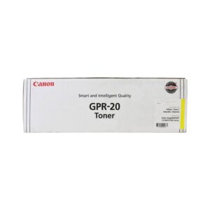 Original Canon GPR20Y (1066B001AA) Yellow Toner Cartridge – 36,000 Page Yield