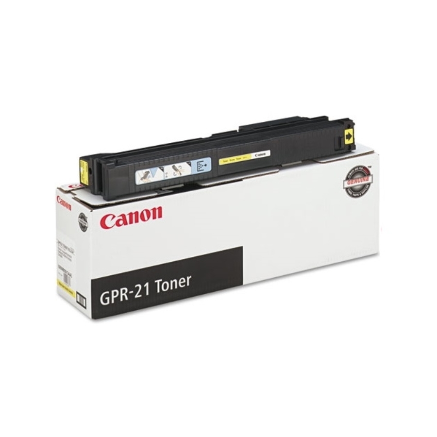 Original Canon GPR21Y (0259B001AA) Yellow Toner Cartridge – 30,000 Page Yield