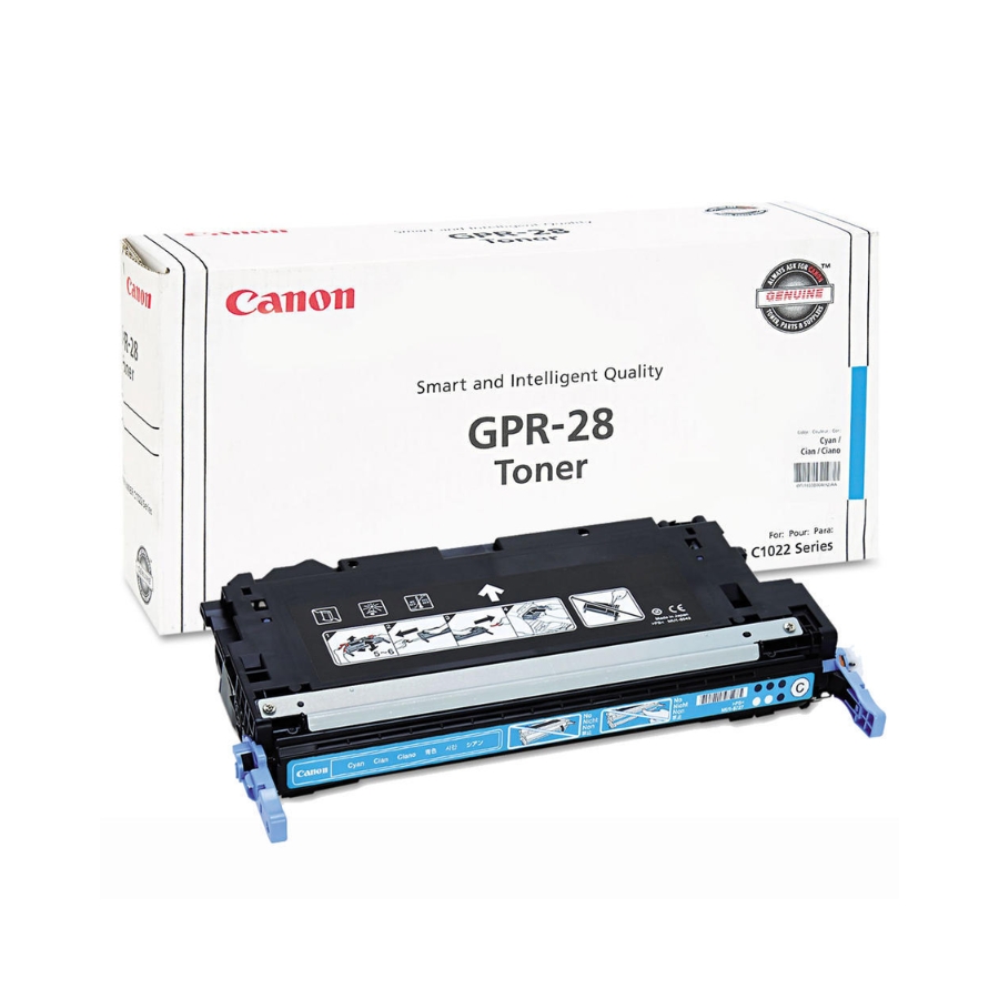 Original Canon GPR28C (1659B004AA) Cyan Toner Cartridge