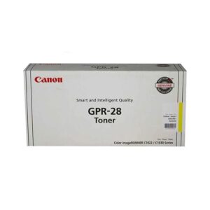 Original Canon GPR28Y (1657B004AA) Yellow Toner Cartridge