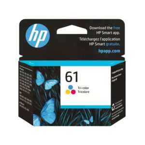 Original HP 61 CH562WN Tri-Color Ink Cartridge