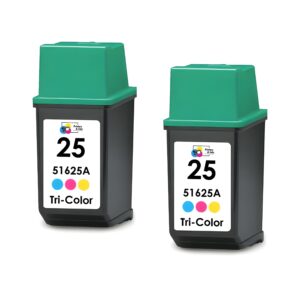 Remanufactured HP 25 (51625A) Tri-Color Ink Cartridge