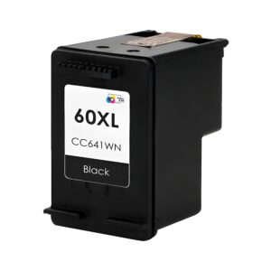 Remanufactured HP 60XL (CC641WN) High Yield Black Ink Cartridge