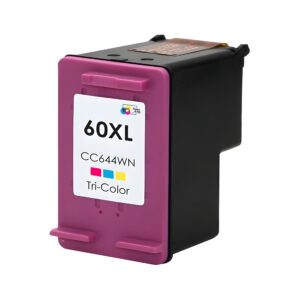 Remanufactured HP 60XL (CC644WN) High Yield Tri-Color Ink Cartridge