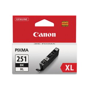 Canon 6448B001 (CLI-251XL) High Yield Black Remanufactured Ink Cartridge