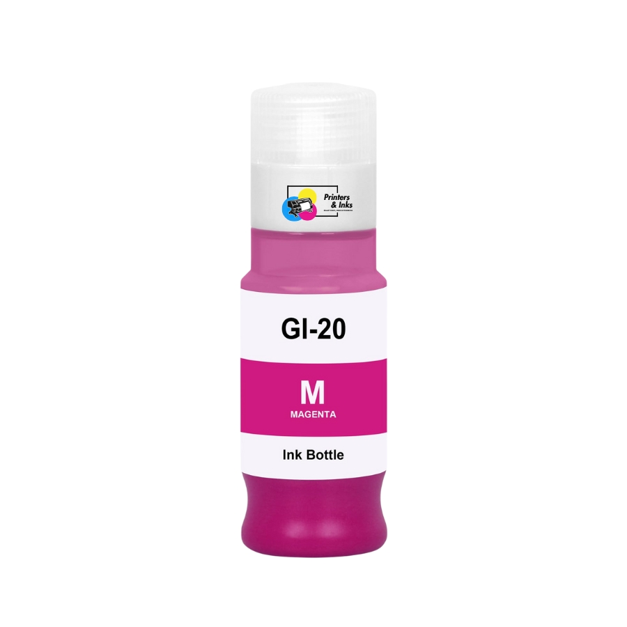 Canon GI-20M Magenta Remanufactured Ink Bottle – High Yield