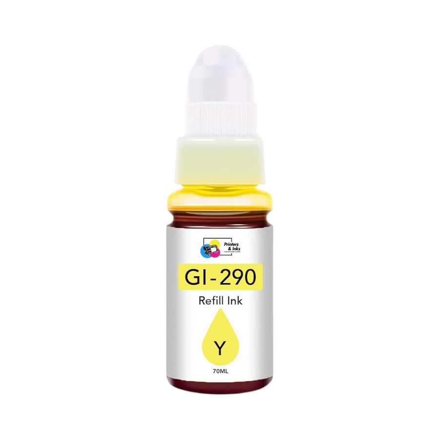 Canon GI-290 Yellow Remanufactured Ink Bottle – High Yield