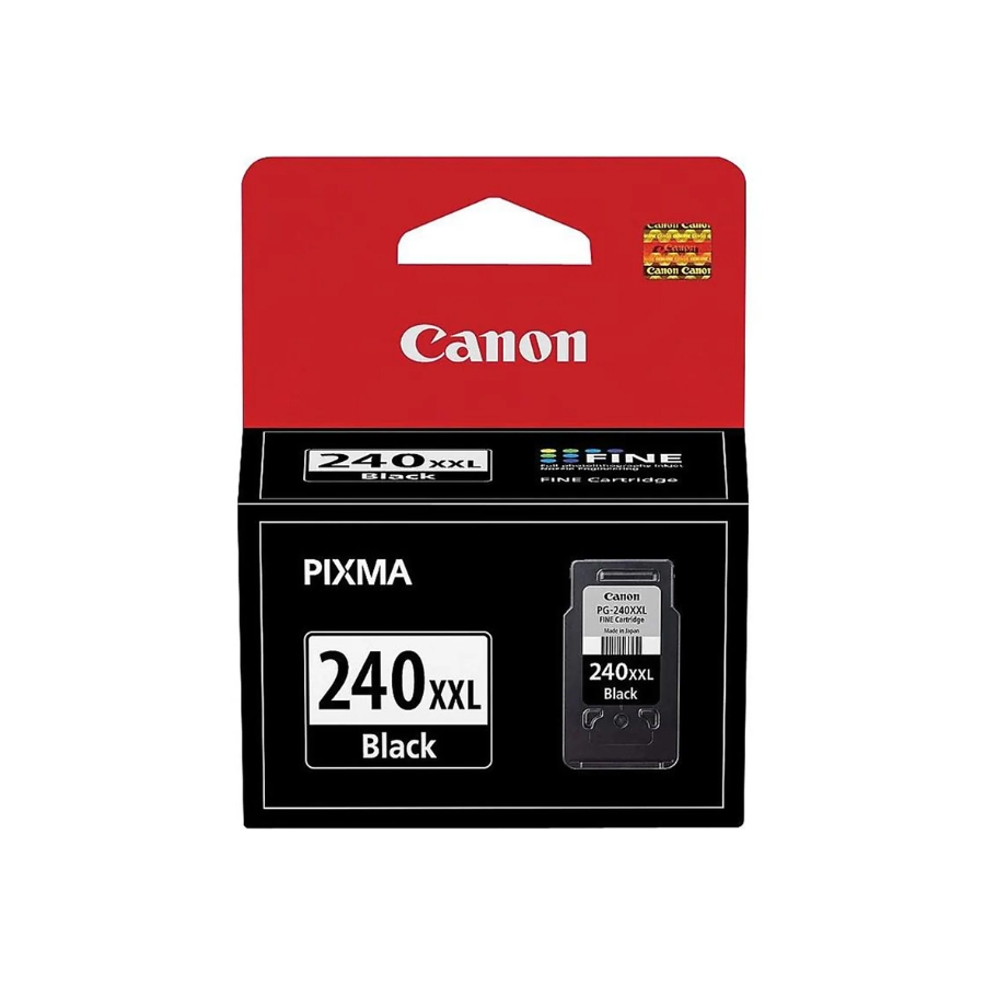 Canon PG-240XXL Black Ink Cartridge – Genuine OEM, Extra High Yield, 600 Pages