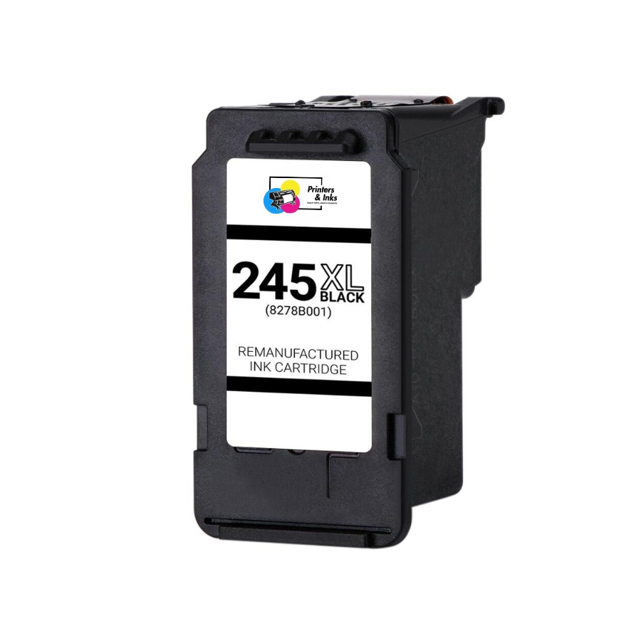 Canon PG-245XL (8278B001AA) Black Remanufactured Ink Cartridge – High Yield